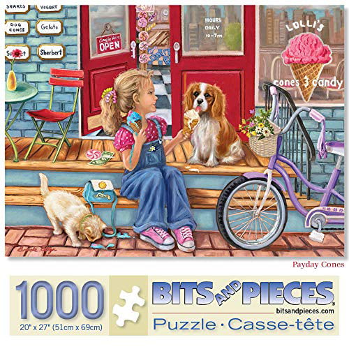 Bits and Pieces Dog Seeds Puzzle 1000 PC 20x27 Pckg for sale online